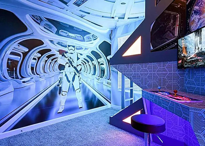 Champions Gate 6Br Private Theater Games Pool Spa